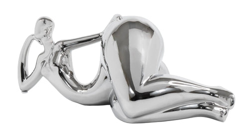 Lying Woman Tabletop Sculpture