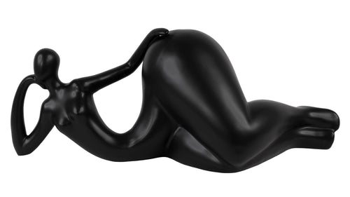 Lying Woman Tabletop Sculpture