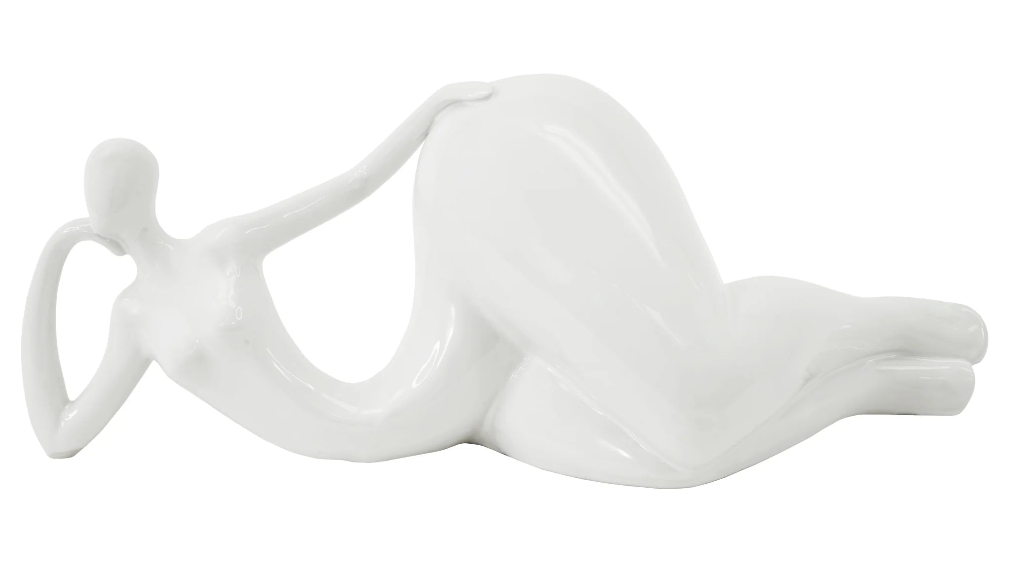 Lying Woman Tabletop Sculpture